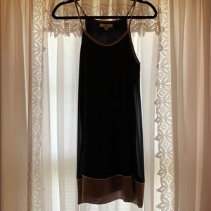 Ya Los Angeles Blue Purple White Swing Dress Tback